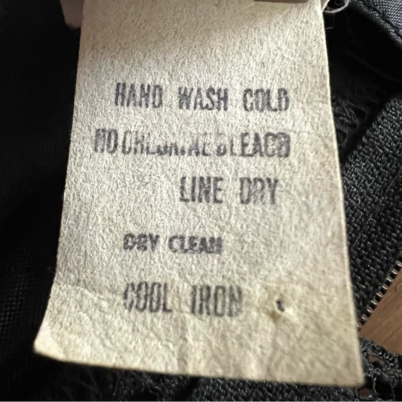 1980's Gunne Sax 50's Style Strapless Black Lace Cocktail Party Dress - Picture 9 of 16